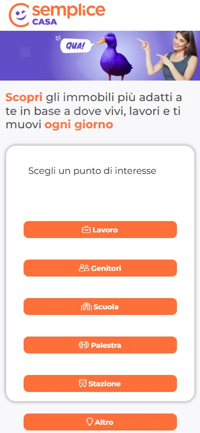 SempliceCasa da smartphone